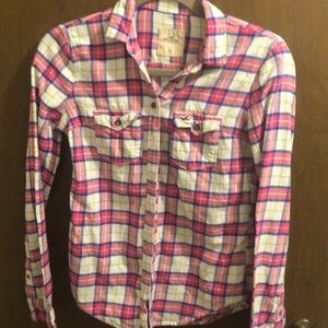 Hollister Women’s Flannel Shirt sz XS